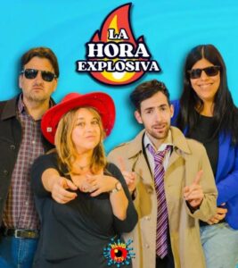 “LA HORA EXPLOSIVA” desembarcó en el streaming de BLUE RTV con energía, humor y grandes invitados